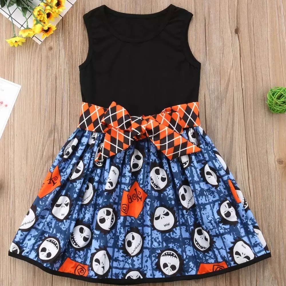 🛑 sold 🛑 !!!! Halloween  dress. Jack Skellington